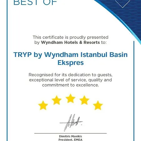 Otel Tryp By Wyndham Basın Ekspres